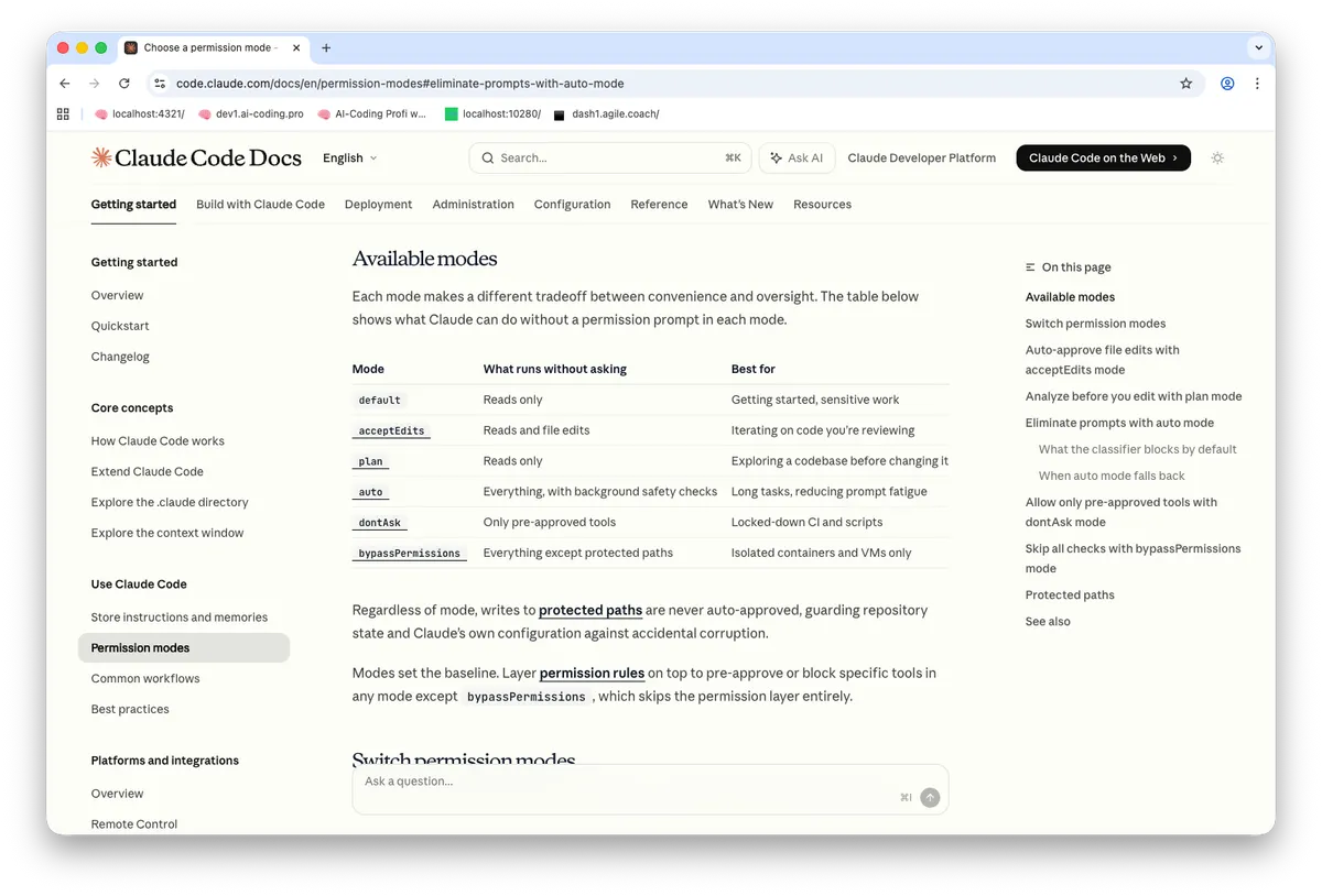 Claude Code in 1 Tag: Berechtigungen mit Irritation: Erfahrungsbericht Teil 2
