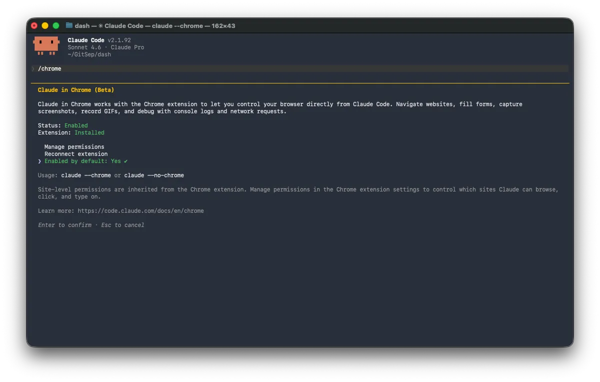 Claude Code in 1 Tag: Browser Integration mit Stolperstein: Erfahrungsbericht Teil 4